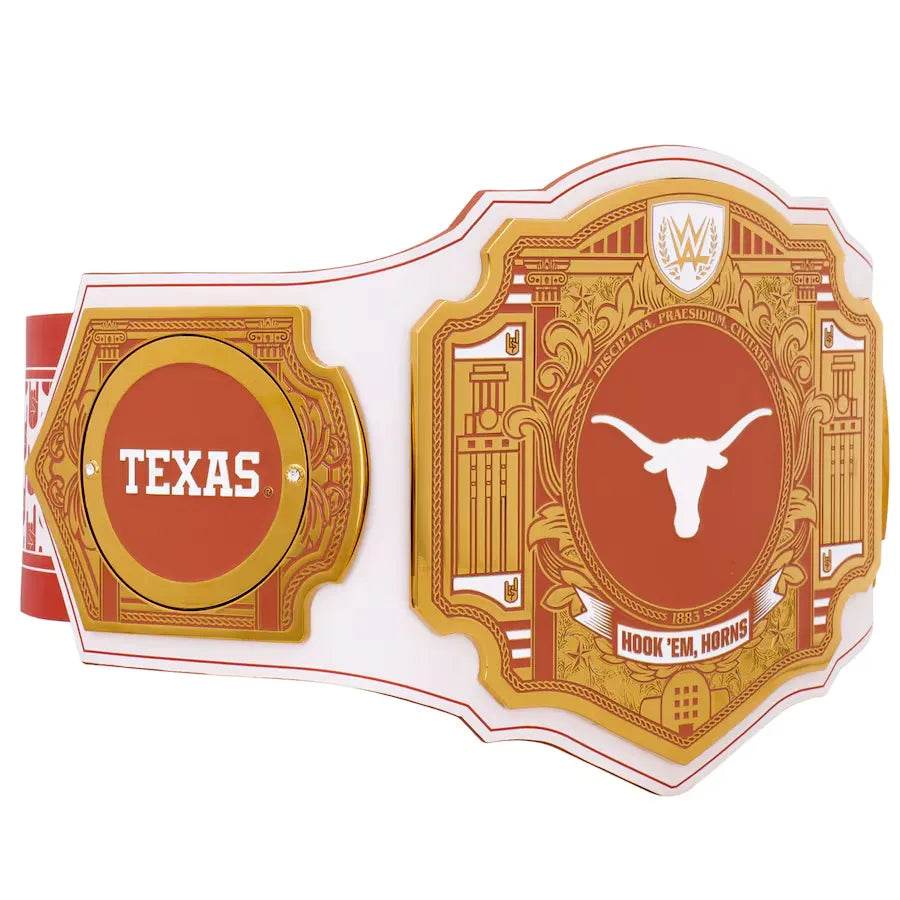 WWE Texas Longhorns College Legacy Championship Title Belt - 3 | Dash Racegear