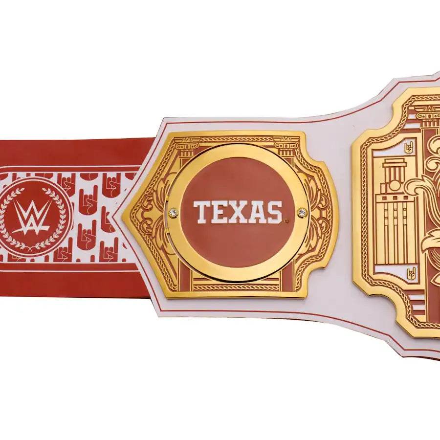 WWE Texas Longhorns College Legacy Championship Title Belt - 6 | Dash Racegear