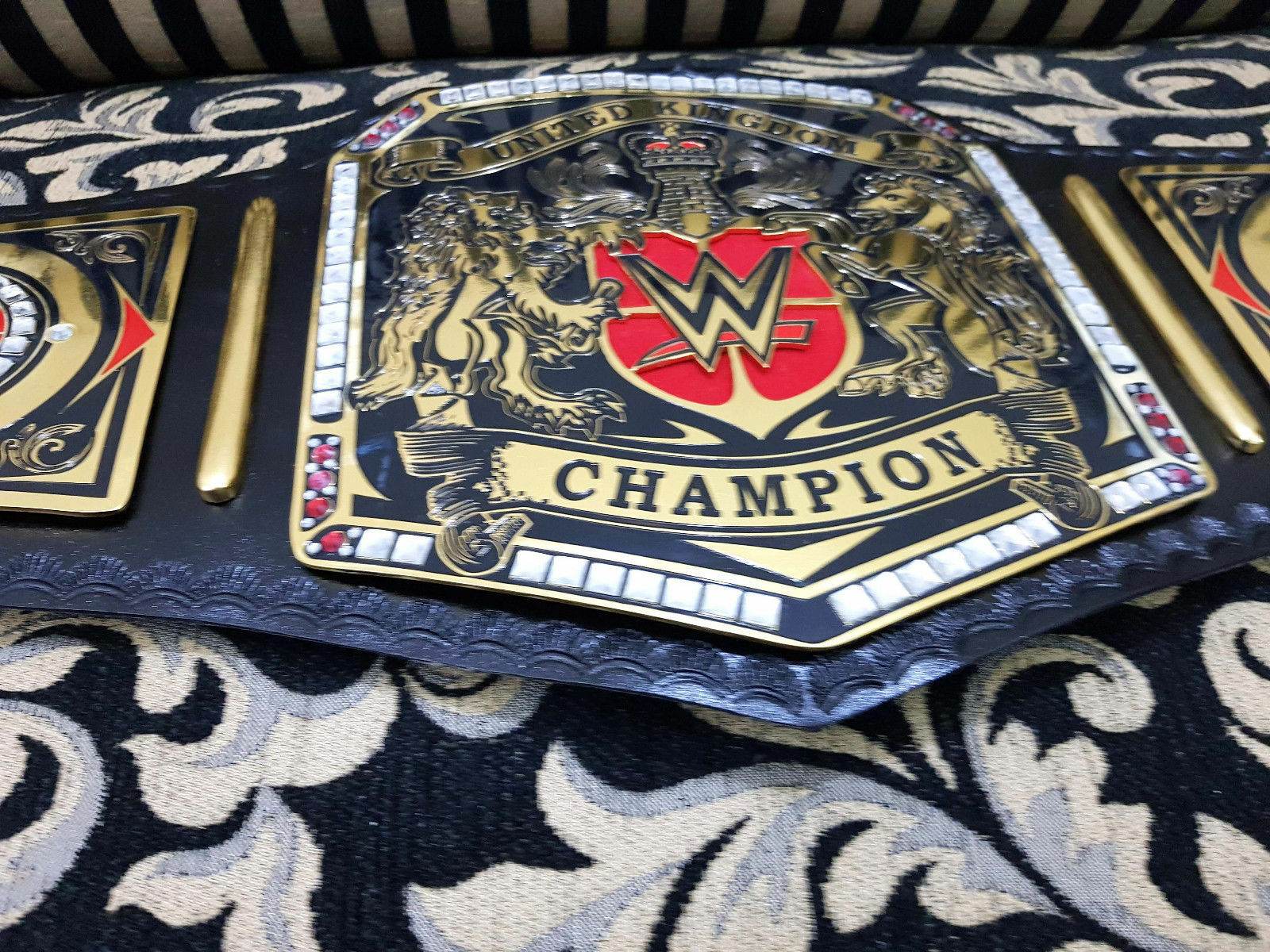 WWE United Kingdom Champion Wrestling Title Belt - 4 | Dash Racegear