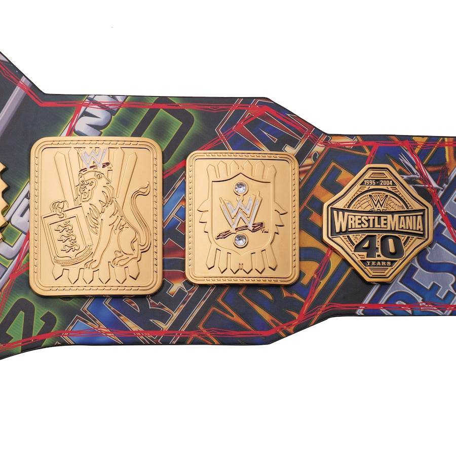 WWE Attitude Era 40 Years Of WrestleMania Inspired Title Belt - 5 | Dash Racegear
