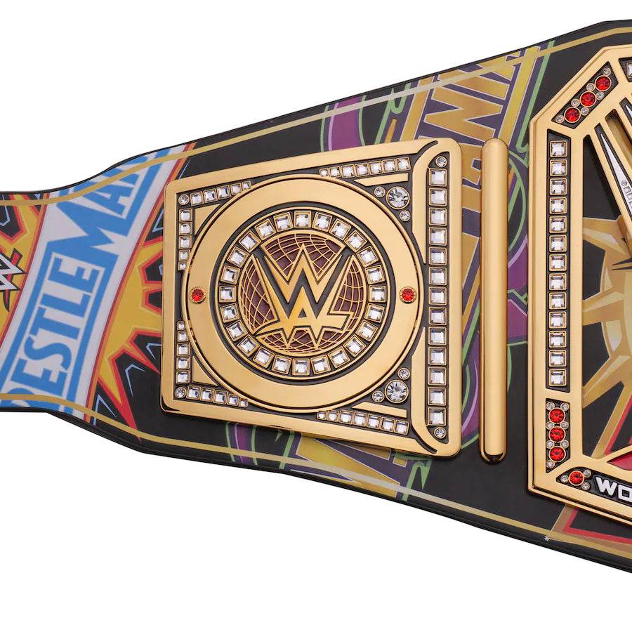 WWE Modern Era 40 Years Of WrestleMania Inspired Title Belt - 4 | Dash Racegear
