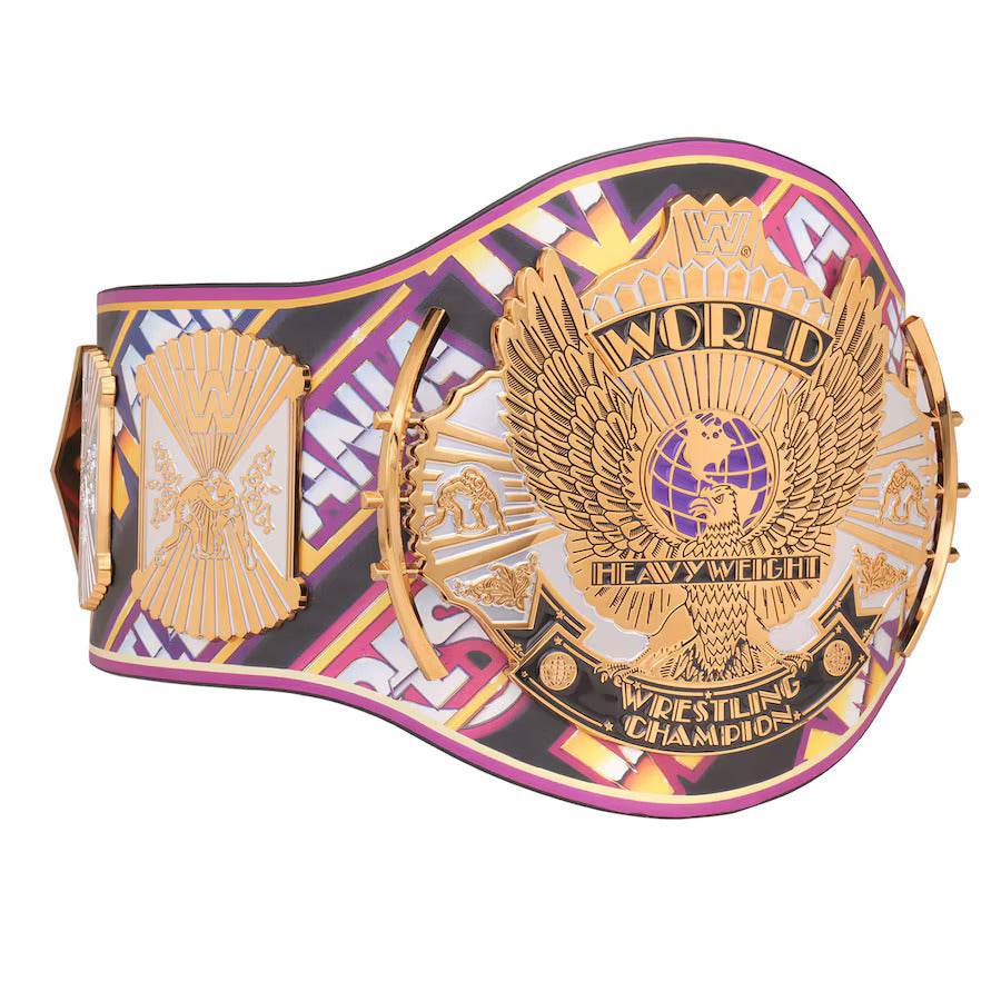 WWE Winged Eagle 40 Years Of WrestleMania Inspired Title Belt - 3 | Dash Racegear