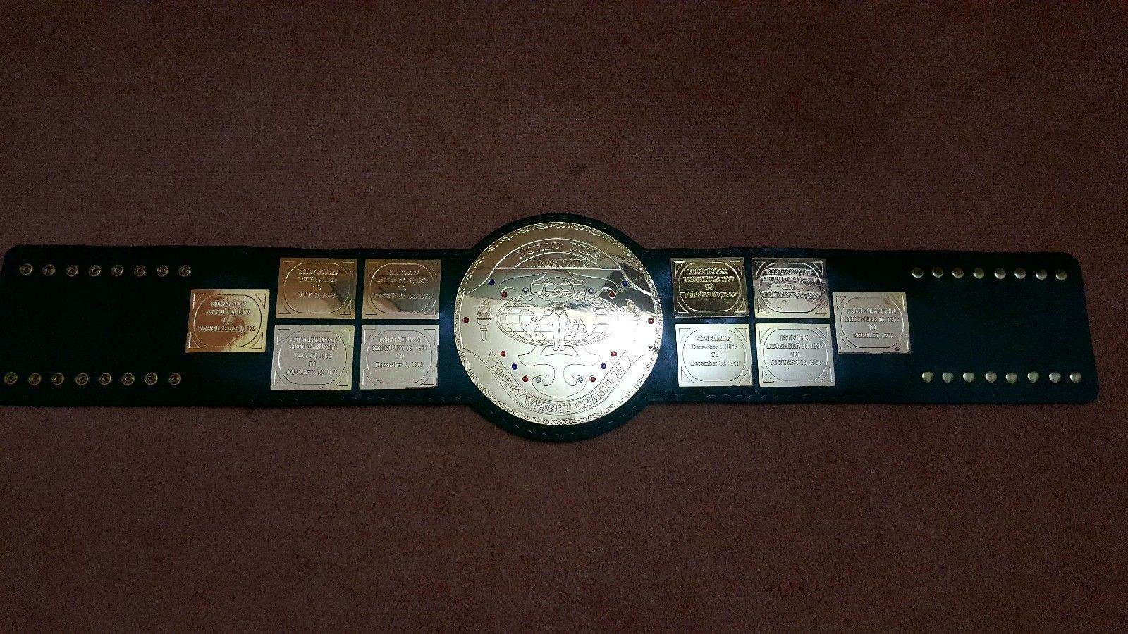 WWF Big Green World Heavyweight Wrestling Champion Title Belt - 3 | Dash Racegear