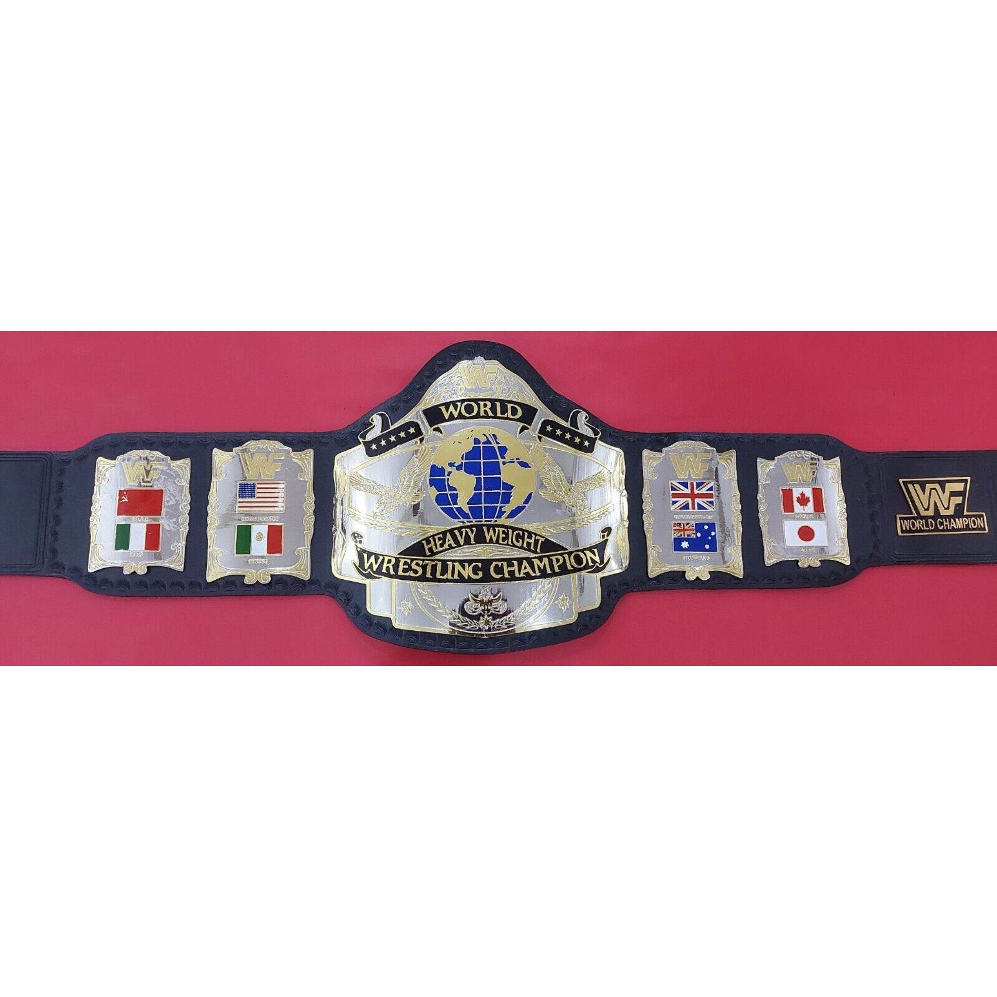 WWF Hulk Hogan 86 Wrestling Championship Inspired Title Belt - 3 | Dash Racegear
