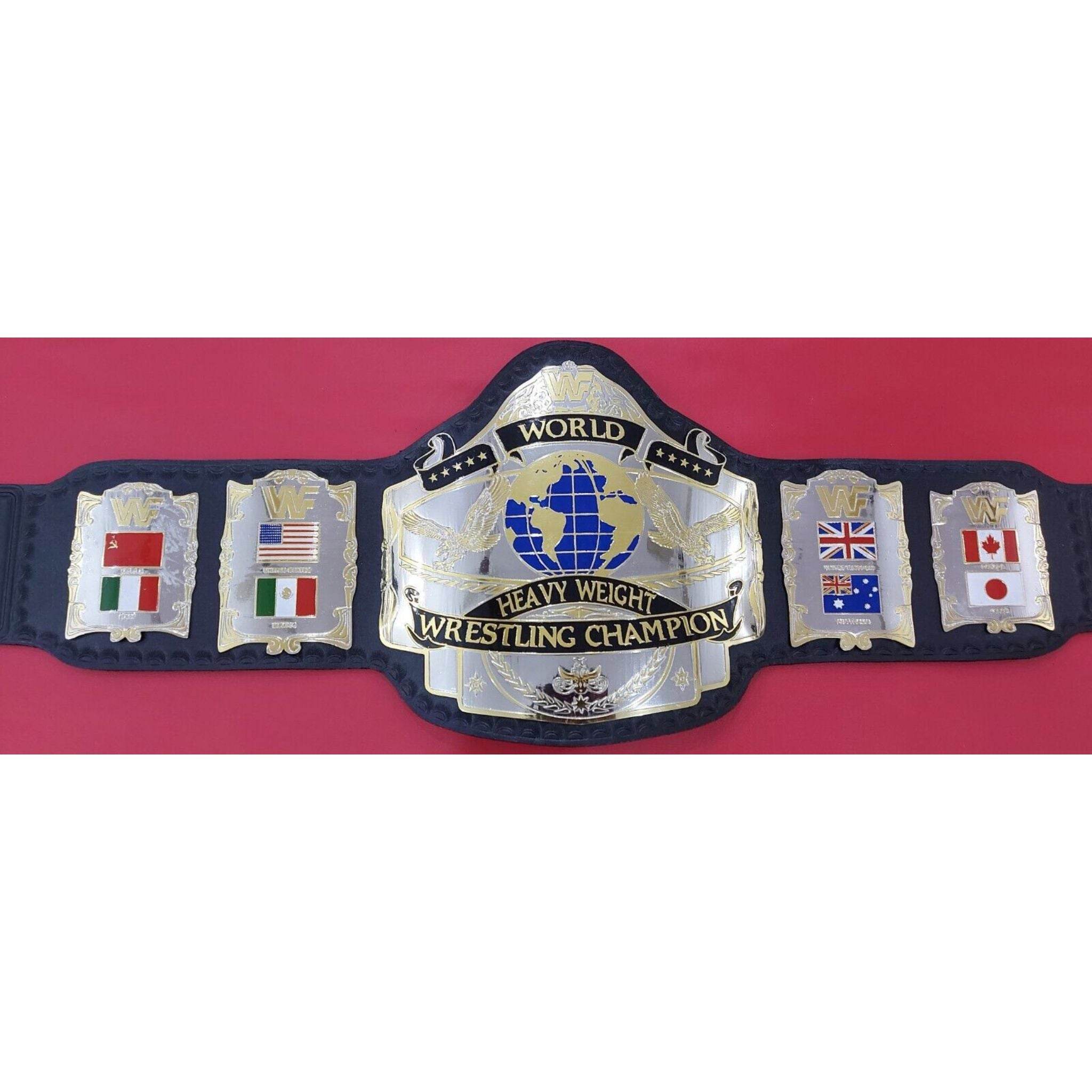 WWF Hulk Hogan 86 Wrestling Championship Inspired Title Belt - 5 | Dash Racegear