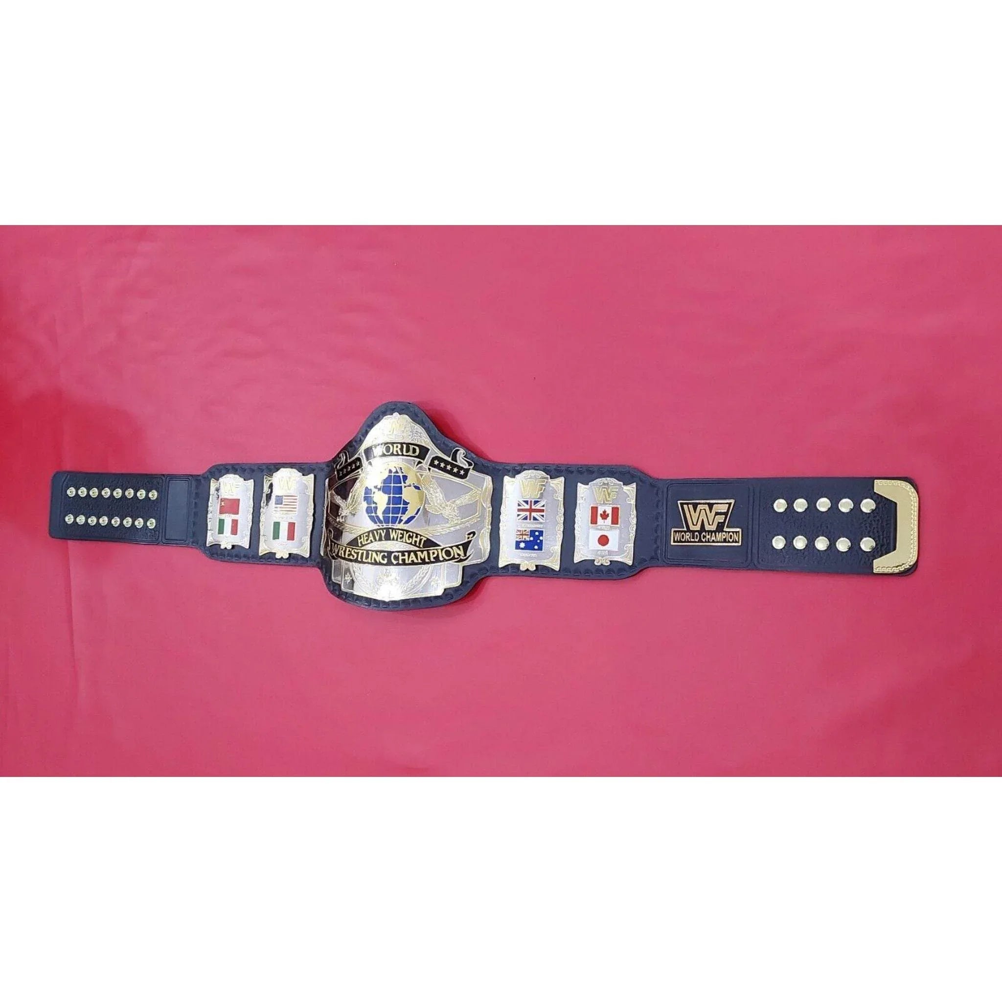 WWF Hulk Hogan 86 Wrestling Championship Inspired Title Belt - 6 | Dash Racegear