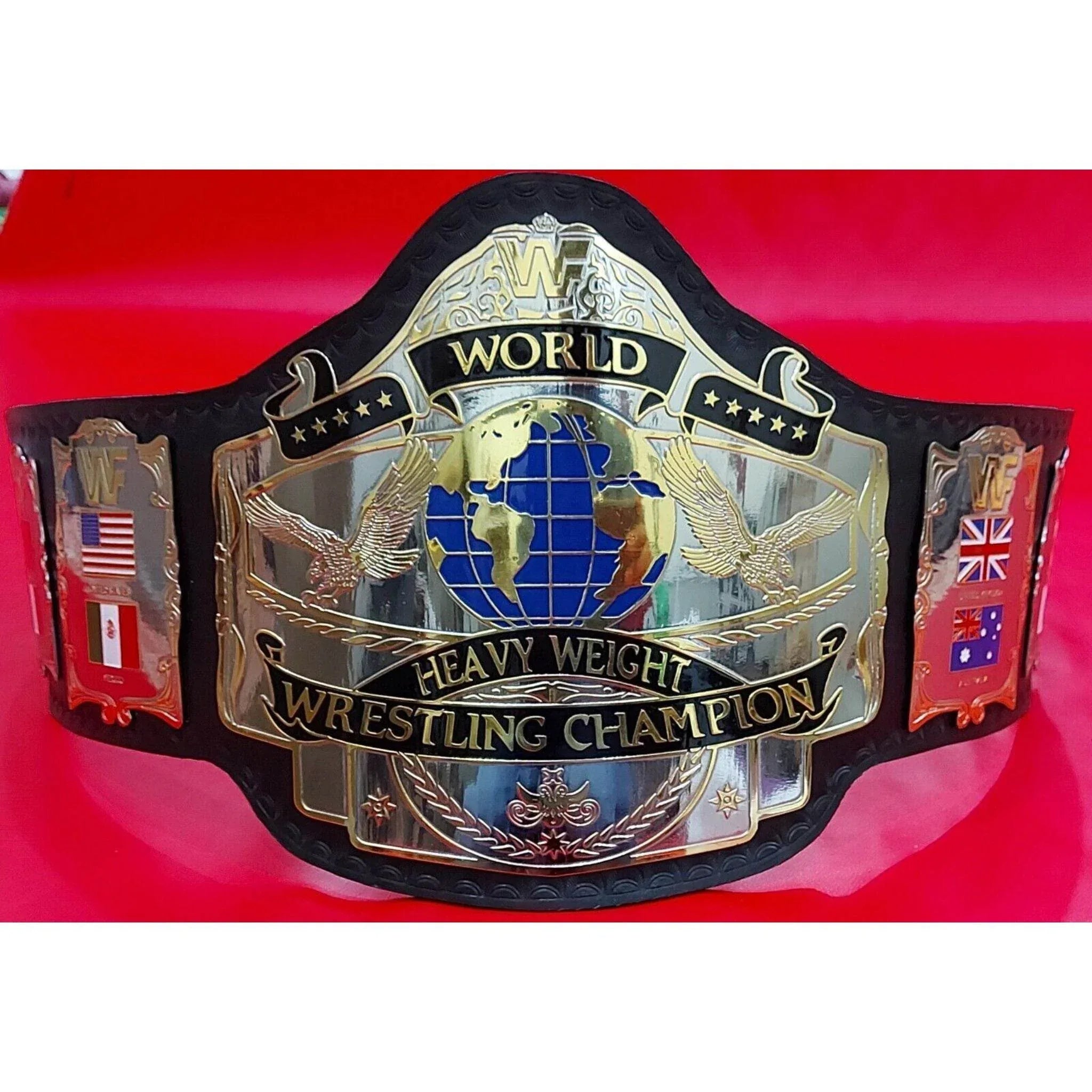 WWF Hulk Hogan 86 Wrestling Championship Inspired Title Belt - 2 | Dash Racegear