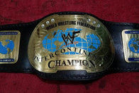 WWF Oval IC Intercontinental Championship Leather Belt - 4 | Dash Racegear