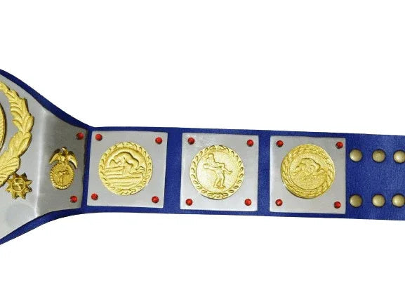 WWWF 82’ Tag Team Old School Championship Trophy Belt - 3 | Dash Racegear