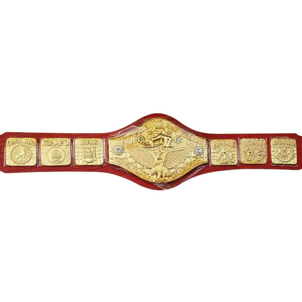 WWWF Bob Bucklend Heavyweight Championship Wrestling Belt - 5 | Dash Racegear