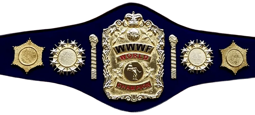WWWF World Heavyweight Championship Belt, Old Belts - 1 | Dash Racegear