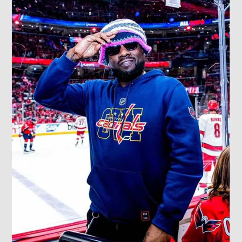 Washington Capitals Fanatics x Major DC Hoodie Hoodie unisex front product view | Dash Racegear — Designed for fans with style, this Washington Capitals hoodie from Fanatics x Major DC stands out.
