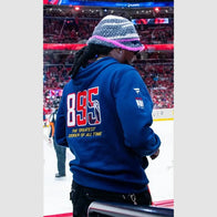 Washington Capitals Fanatics x Major DC Hoodie Hoodie unisex detail view 2 | Dash Racegear — Stay cozy while repping the Capitals in this sleek Fanatics collab hoodie by Major DC.
