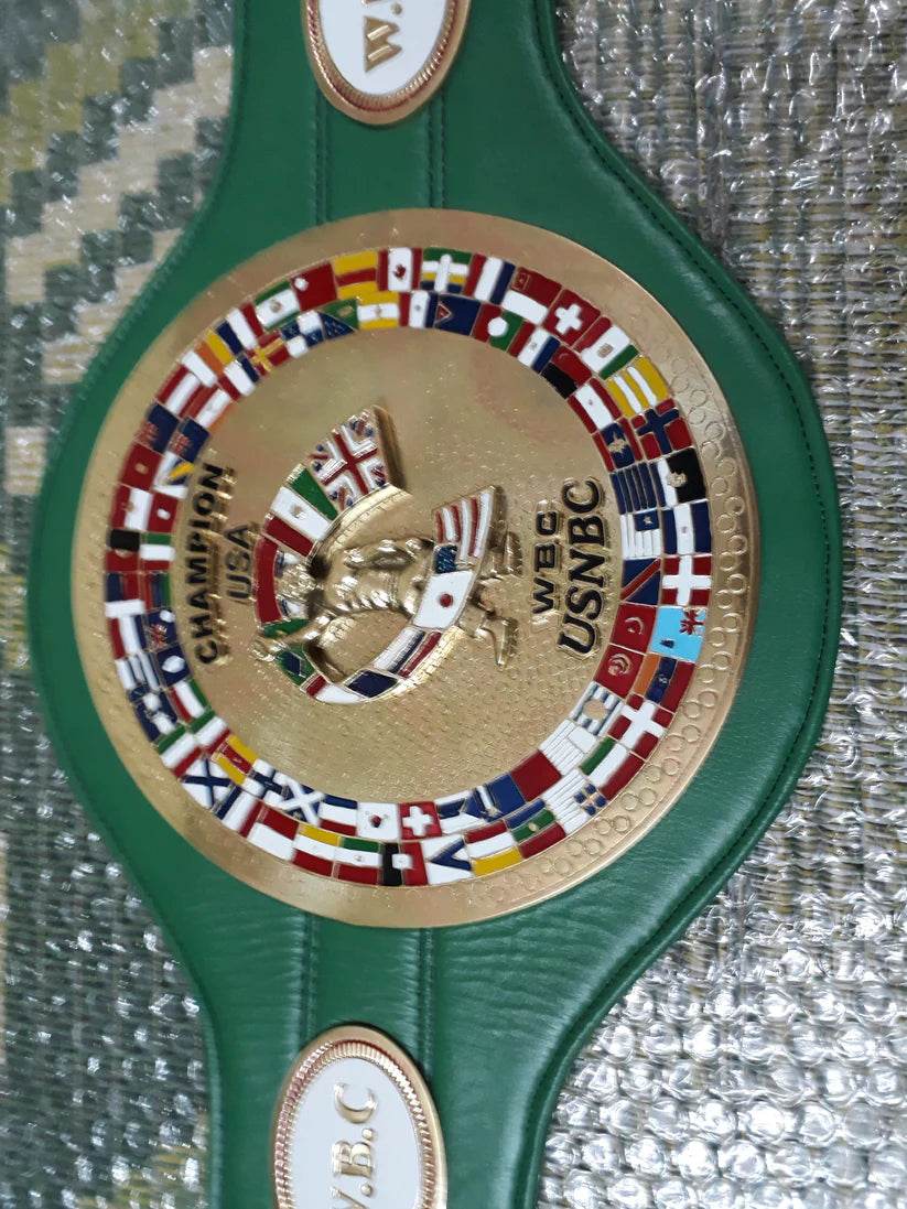 Wbc Usnbc Boxing Championship Title Belt - 4 | Dash Racegear