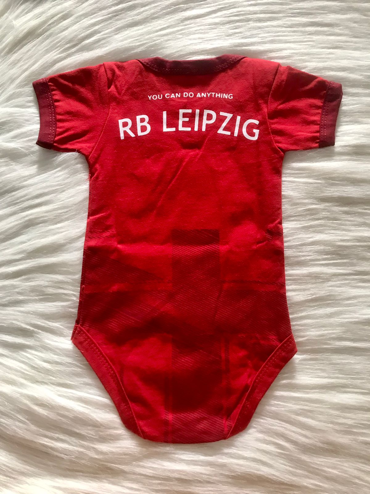 Red Bull Leipzig 1st Home Baby Jersey Romper - baby romper image 2