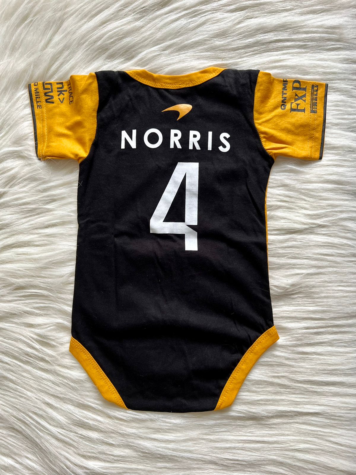 F1 McLaren baby jersey | Daniel Ricciardo | Lando Norris - baby & toddler shirt image 2