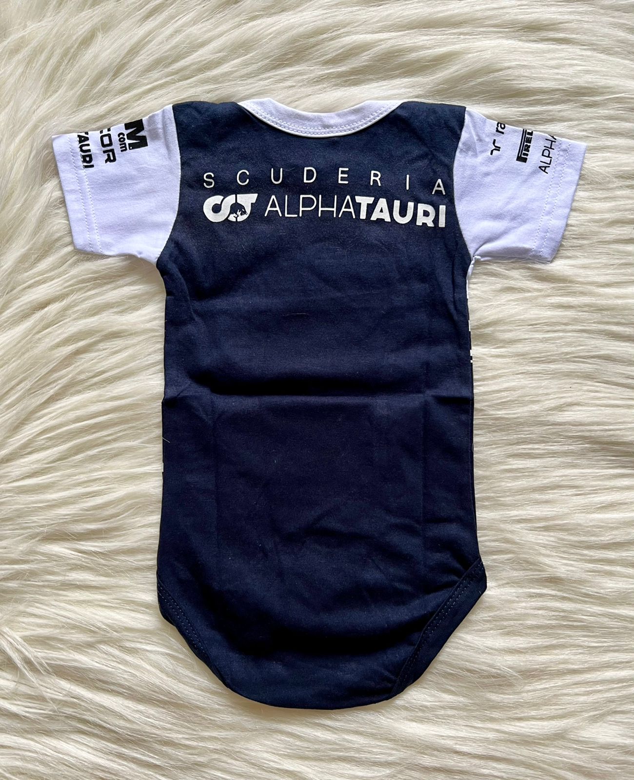 F1 AlphaTauri Home baby jersey | Pierre Gasly | Yuki Tsunoda - kids cap image 2