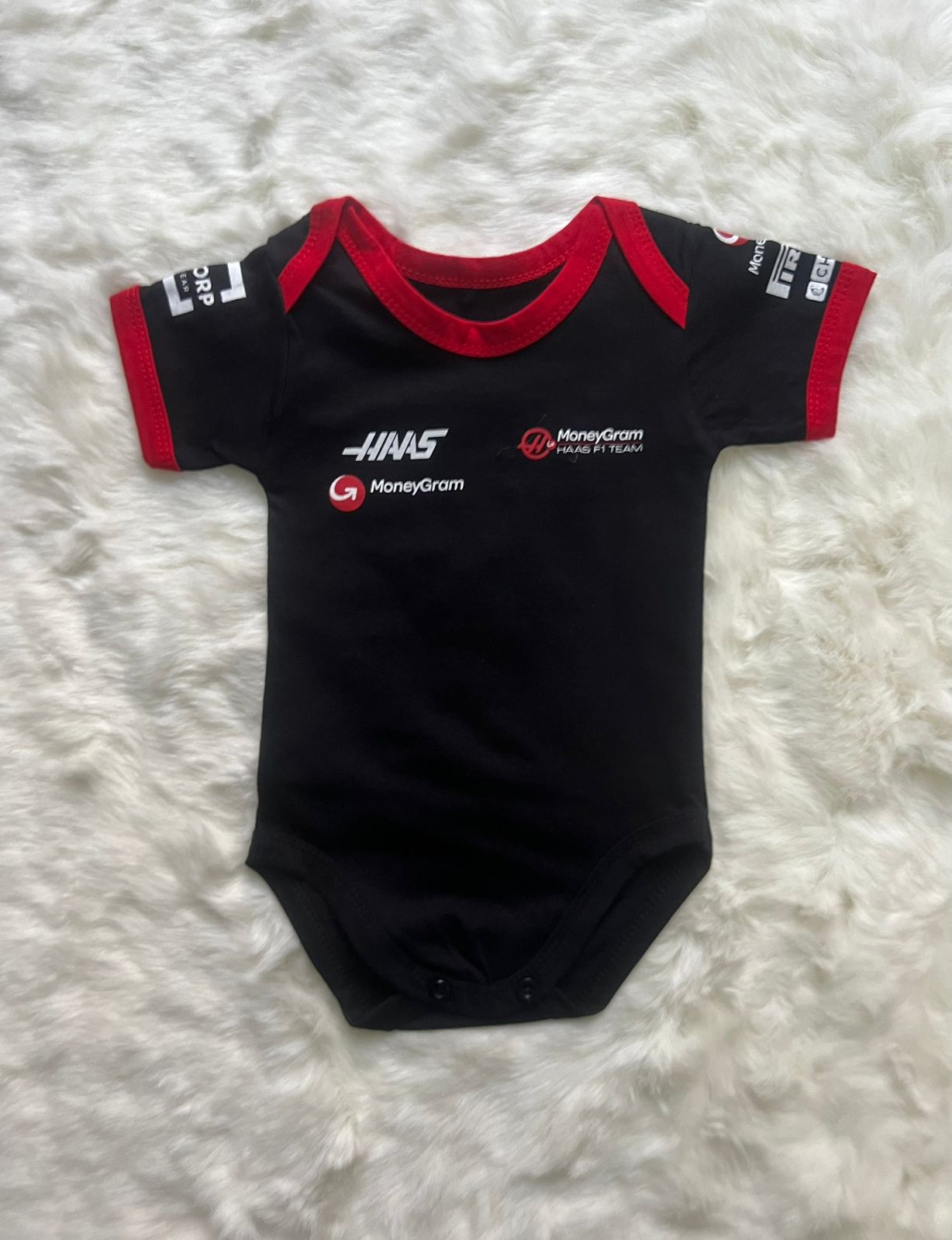 F1 HAAS baby jersey | Magnussen | Hulkenberg - baby & toddler shirt image 1