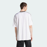 Adidas Adicolor Jersey Jersey unisex detail view 3 | Dash Racegear — Adidas Adicolor unisex sports jersey in white from the 2025 release