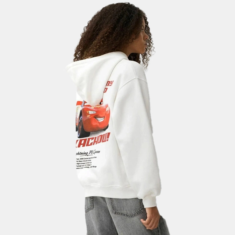 Bershka Cars Hoodie Hoodie unisex detail view 4 | Dash Racegear — Casual hoodie with car design – Bershka collection