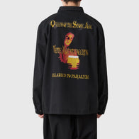 White Mountaineering Qotsa Lullabies To Paralyze Coach Jacket Jacket unisex detail view 3 | Dash Racegear — White Mountaineering x QOTSA Coach Jacket
