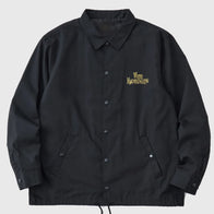 White Mountaineering Qotsa Lullabies To Paralyze Coach Jacket Jacket unisex front product view | Dash Racegear — White Mountaineering QOTSA Lullabies To Paralyze Jacket
