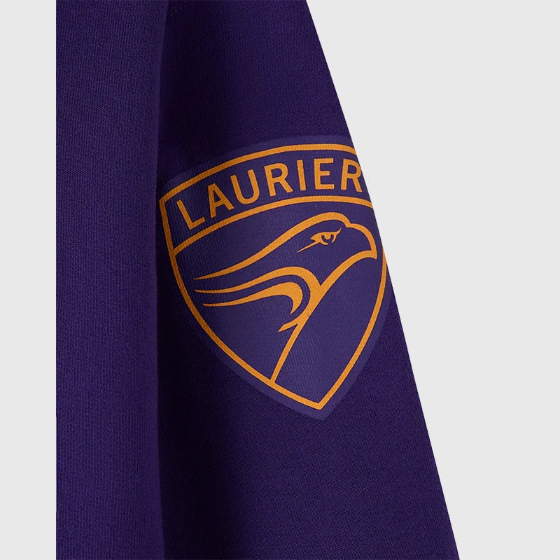 OVO Wilfrid Laurier University Crewneck Sweatshirt Sweatshirt unisex detail view 4 | Dash Racegear — Streetwear Style OVO x Laurier University Crewneck