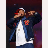Will Smith Based on a True Story Tour Blue Jacket Jacket unisex front product view | Dash Racegear — will smith based on a true story tour blue jacket