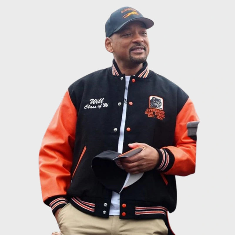 Will Smith Way Street Renaming Ceremony Varsity Jacket Varsity Jacket unisex detail view 3 | Dash Racegear — Will Smith’s Varsity Jacket from Way Naming Ceremony