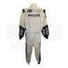 Williams 2009 driver promotional race suit signed by Rosberg and Nakajima