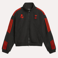 Adidas x Willy Chavarria 2025 Black Track Jacket Jacket unisex front product view | Dash Racegear — Willy Chavarria Jacket – Adidas Collab Track Style