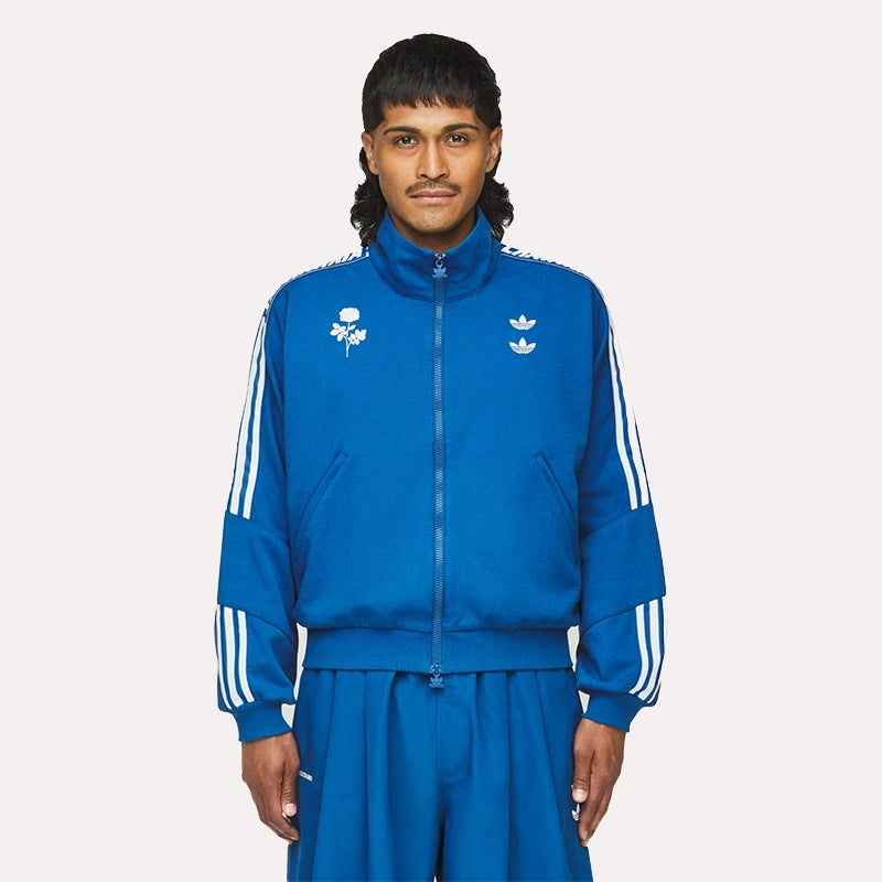 Adidas x Willy Chavarria Knit Track Jacket Jacket unisex front product view | Dash Racegear — Chavarria Knit Jacket – Adidas Trackwear Collab Piece