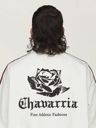 Adidas x Willy Chavarria Woven Jacket Jacket unisex detail view 4 | Dash Racegear — Unisex Adidas x Willy Chavarria white woven jacket 2026, minimal track style for casual outfits.