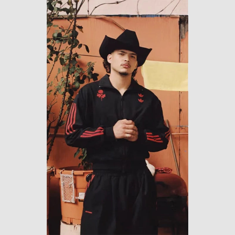Adidas x Willy Chavarria Track Jacket Jacket unisex detail view 5 | Dash Racegear — Show off contemporary style with the Adidas Chavarria track jacket — bold, clean, and confident.