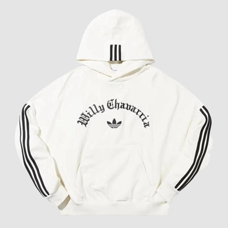 Adidas x Willy Chavarria Hoodie Hoodie unisex detail view 3 | Dash Racegear — Willy Chavarria x Adidas Pullover Hoodie – Unique and Urban Design