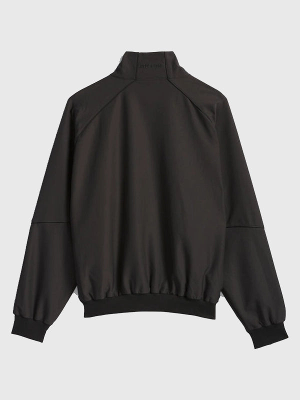 Adidas x Willy Chavarria Dress Twill Track Jacket Jacket unisex detail view 2 | Dash Racegear — Adidas x Willy Chavarria Dress Twill Track Jacket 2025 in black with sleek twill fabric, perfect for unisex streetwear looks.