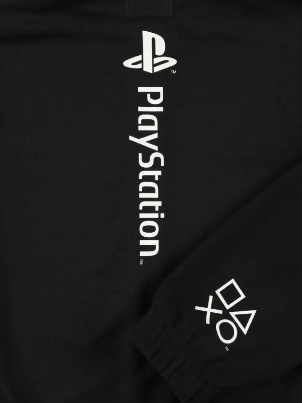 Playstation x WDS Track Jacket Jacket unisex detail view 3 | Dash Racegear — Black PlayStation x Wind and Sea track jacket, featuring bold design accents for a modern, urban look.