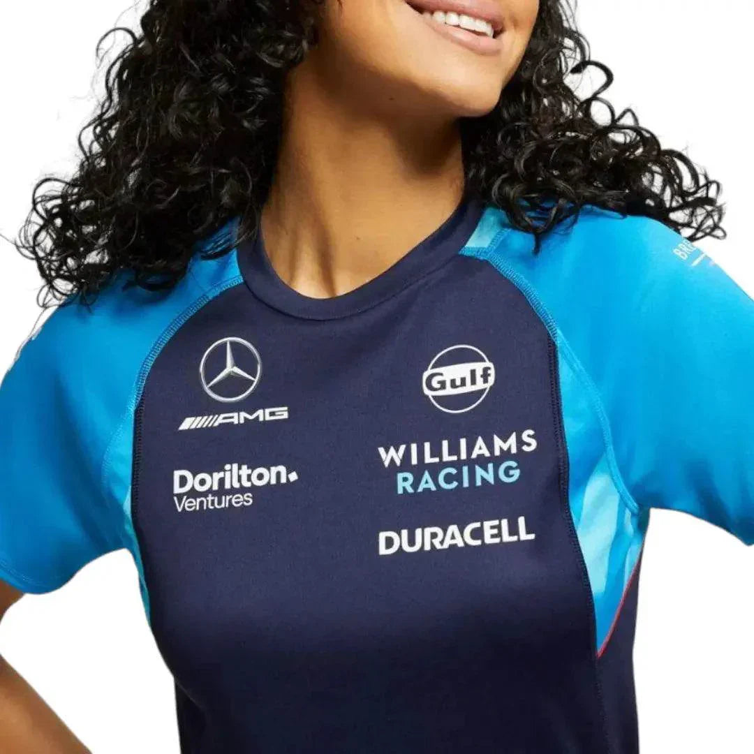 Women's Classic Kit Navy Williams Racing T - Shirt