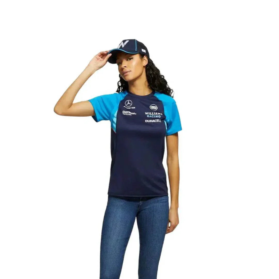 Women's Classic Kit Navy Williams Racing T - Shirt