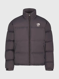 The North Face x Skims 1996 Nuptse Jacket Jacket unisex detail view 2 | Dash Racegear — Limited edition The North Face × SKIMS Brown 1996 Nuptse Jacket featuring bold oversized puffer design for fashion-forward winter looks.