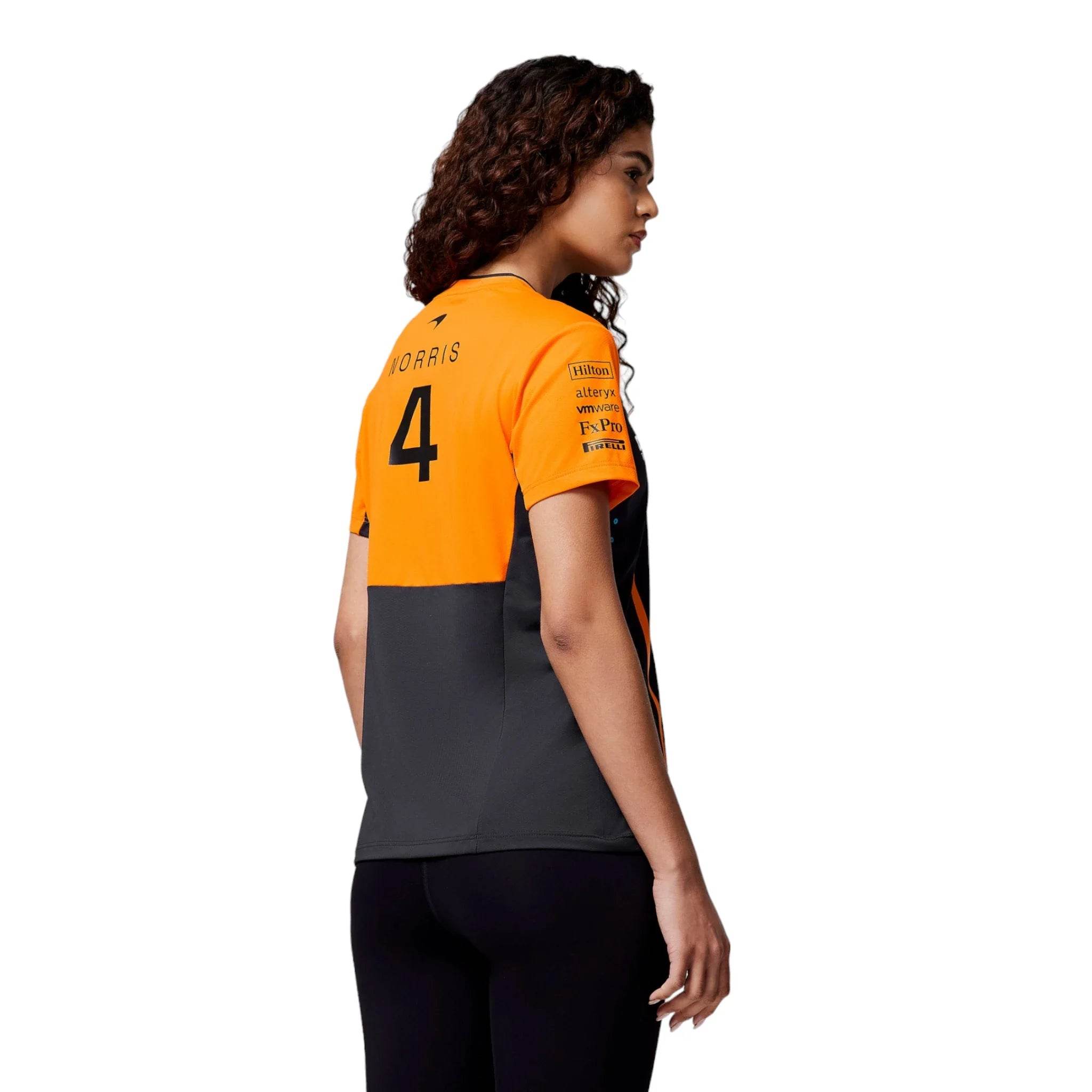 Womens Official Teamwear Set Up T-Shirt Lando Norris Formula 1 - Dash Racegear Store