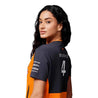 Womens Official Teamwear Set Up T - Shirt Lando Norris Formula 1