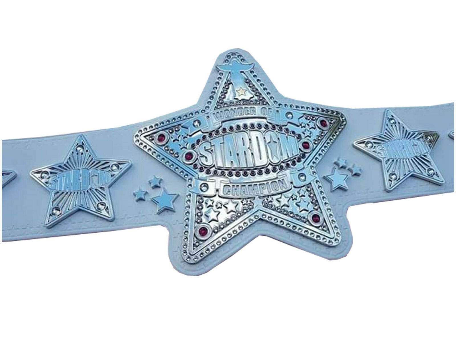 Wonder of Stardom Champion Wrestling Leather Belt - 1 | Dash Racegear