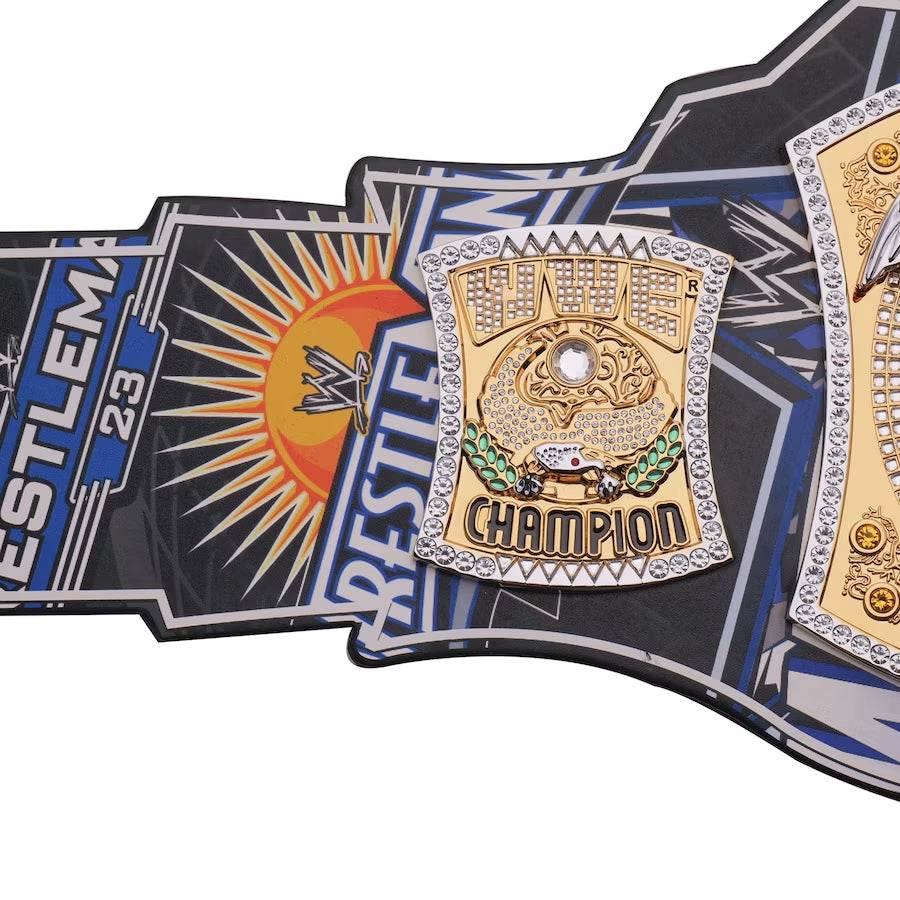 WWE Spinner 40 Years Of WrestleMania Inspired Title Belt - 5 | Dash Racegear