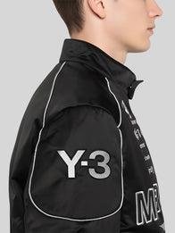 Y3 X Amg X Mercedes-AMG Jacket Jacket unisex detail view 5 | Dash Racegear — Men’s Y-3 x AMG Mercedes-AMG Petronas F1 jacket with signature logos and modern bomber style.