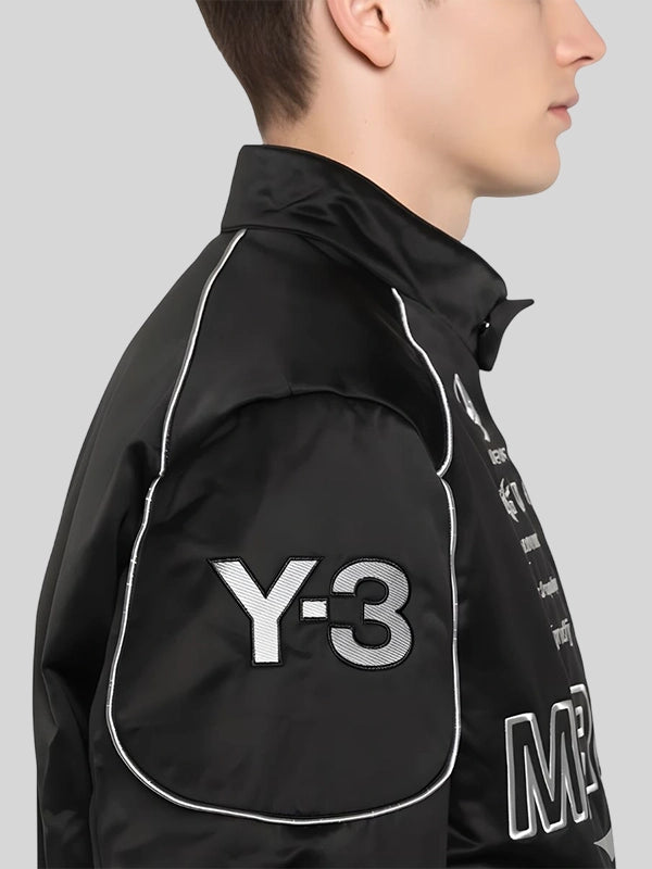 Y3 X Amg X Mercedes-AMG Jacket Jacket unisex detail view 5 | Dash Racegear — Men’s Y-3 x AMG Mercedes-AMG Petronas F1 jacket with signature logos and modern bomber style.