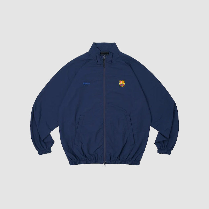 Yen Town Market x FC Barcelona Truck Jacket Jacket unisex detail view 2 | Dash Racegear — FC Barcelona x Yen Town Market Apparel – Must-Have Truck Jacket