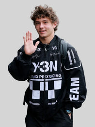 Yohji Yamamoto Y3-N Grand Prix Racing Jacket Jacket unisex detail view 6 | Dash Racegear — Y3-N Grand Prix Racing Jacket by Yohji Yamamoto – Sleek Motorsport Look