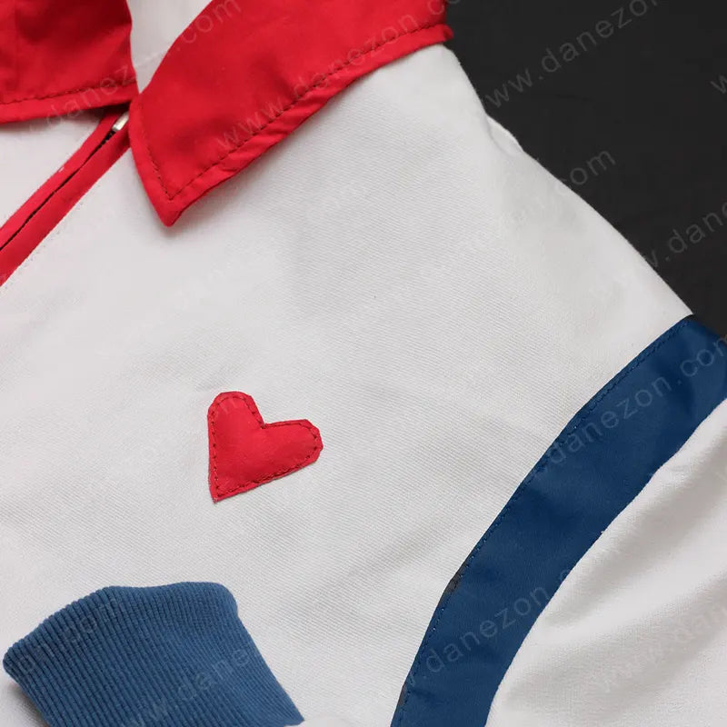 All of Us Are Dead Yoon Gwi Nam White Jacket Jacket unisex detail view 2 | Dash Racegear — Yoon Gwi Nam White Jacket Sale