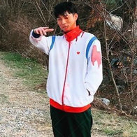 All of Us Are Dead Yoon Gwi Nam White Jacket Jacket unisex detail view 9 | Dash Racegear — All of Us Are Dead In soo Yoo White Jacket for Sale